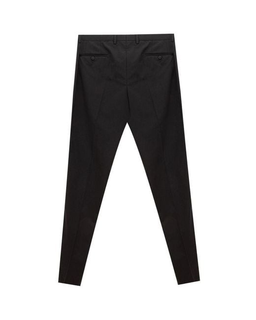 Dolce & Gabbana Black Wool Jeans & Pant for men