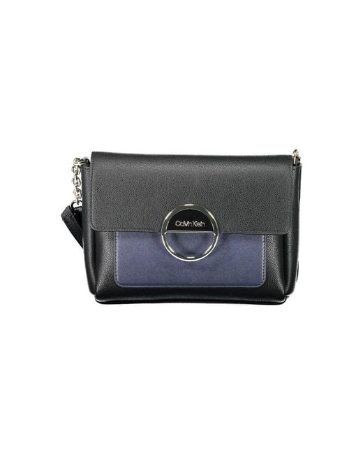 Calvin Klein Black Polyethylene Handbag