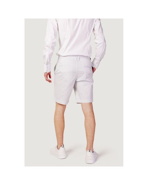 ARMANI EXCHANGE White Cotton Short for men