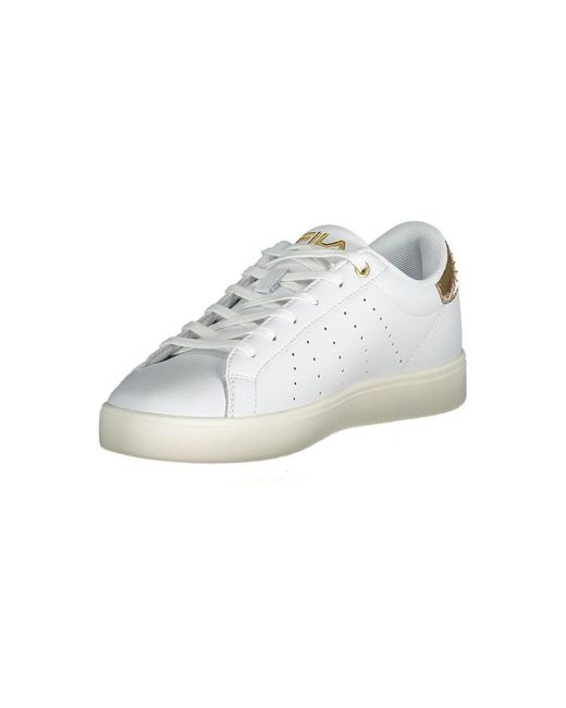 Fila White Leather Sneaker