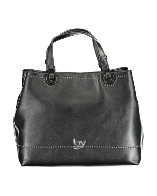 Byblos Black Elegant Two-Compartment Handbag