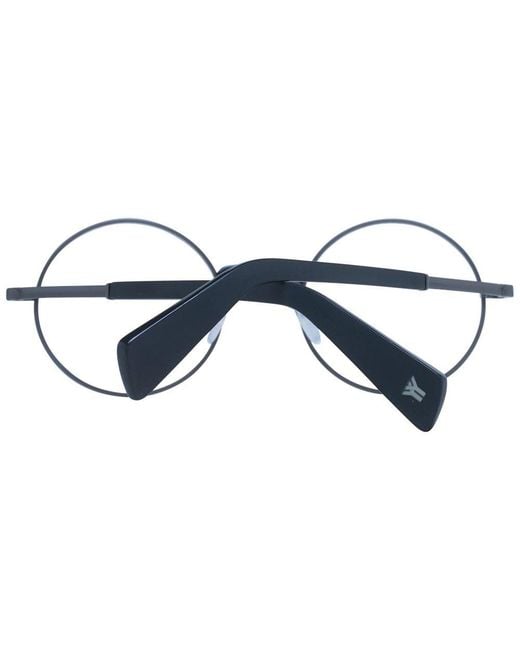 Yohji Yamamoto Blue Gray Monel Glasses (frames)