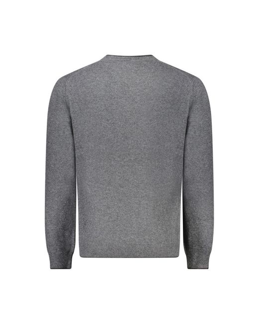 North Sails Gray Cashmere Sweater for men