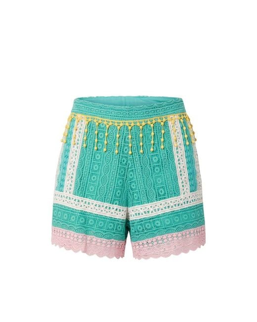 Trussardi Green Cotton Shorts
