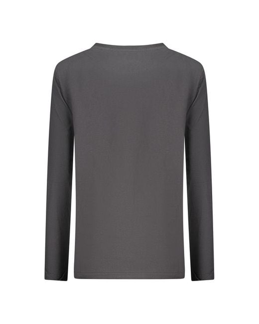 North Sails Gray Black Cotton T