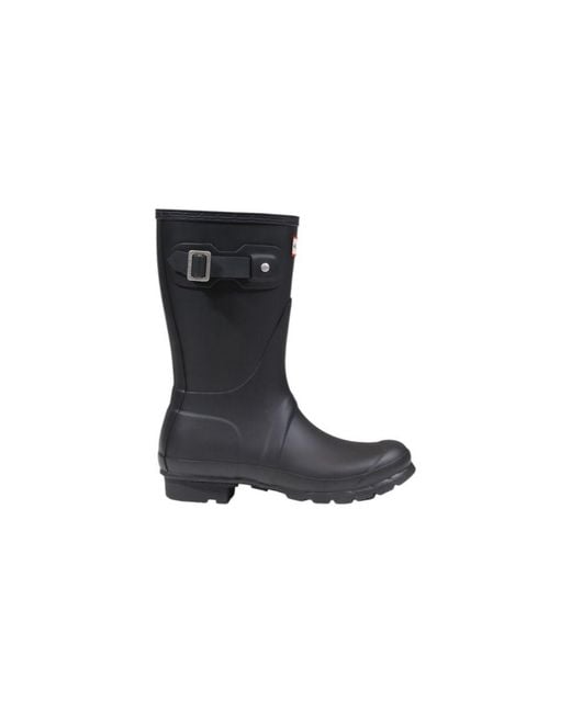 Hunter Black Recycled Polyester Boot
