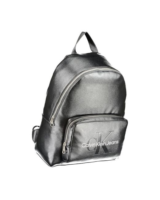 Calvin Klein Black Polyester 's Backpack