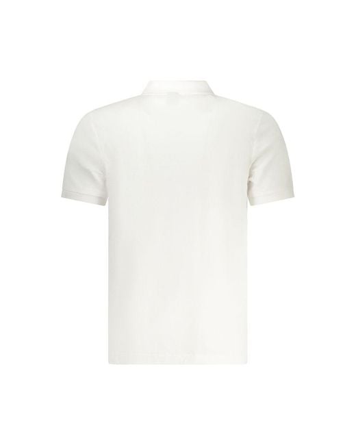 North Sails White Cotton Men's Polo Shirt for men