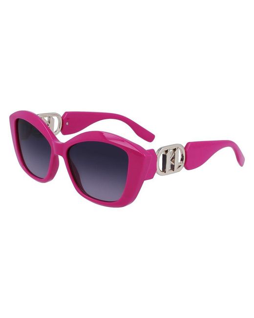 Karl Lagerfeld Purple Injected Sunglasses