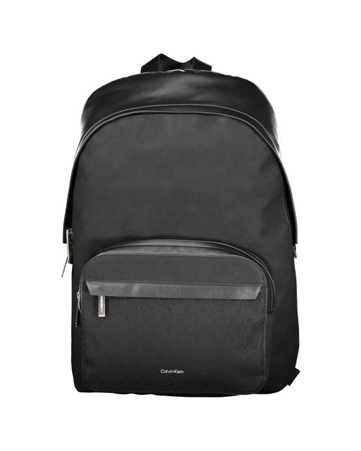 Calvin Klein Black Polyester Men Backpack for men
