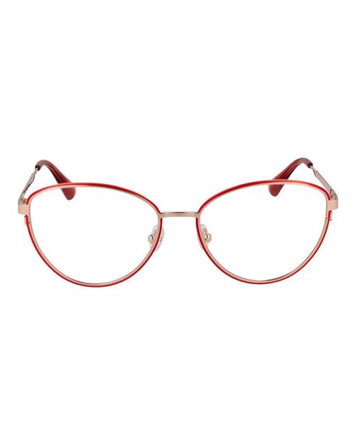 MAX&Co. Red Metal Glasses (frames)