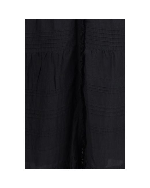 Isabel Marant Black Cotton Casual Dress