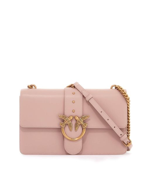 Pinko Pink Classic Love Icon Simply Bag