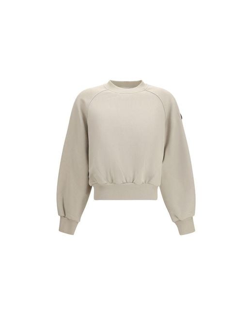 Moose Knuckles Natural Beige Cotton Sweatshirt