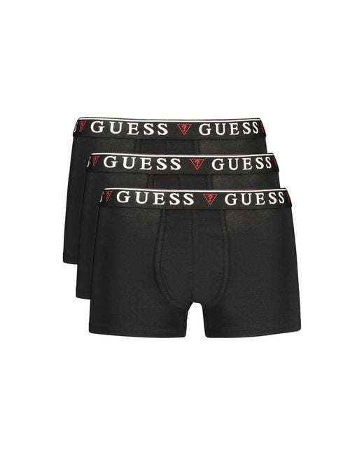 Guess Black Cotton Men Underwear for men