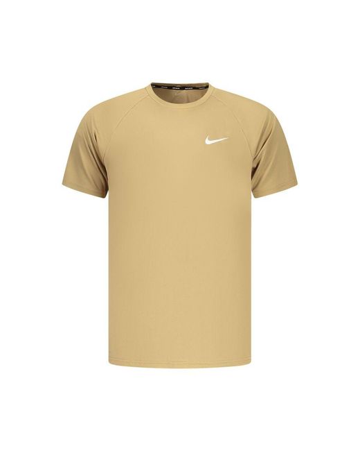 Nike Yellow Gold Poliestere Mens T for men