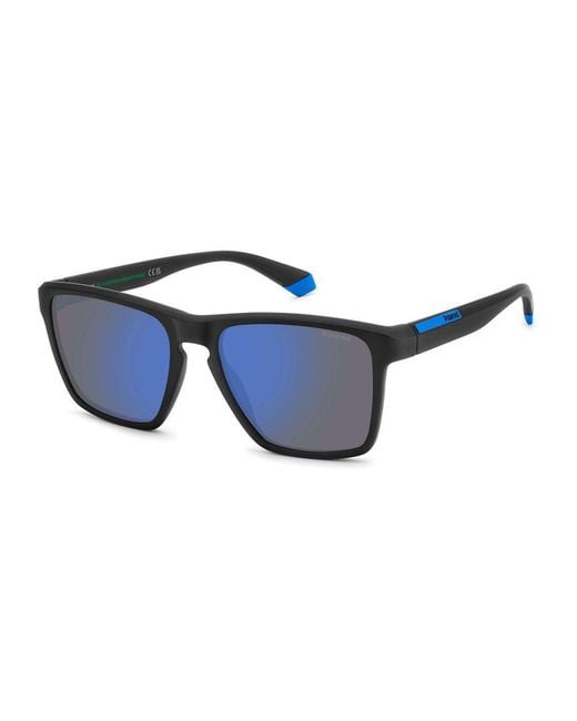 Polaroid Blue Polycarbonate Sunglasses for men