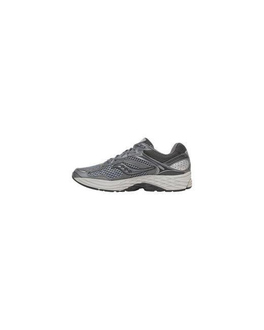 Saucony Gray Bicolor Synthetic Athletic Sneakers for men