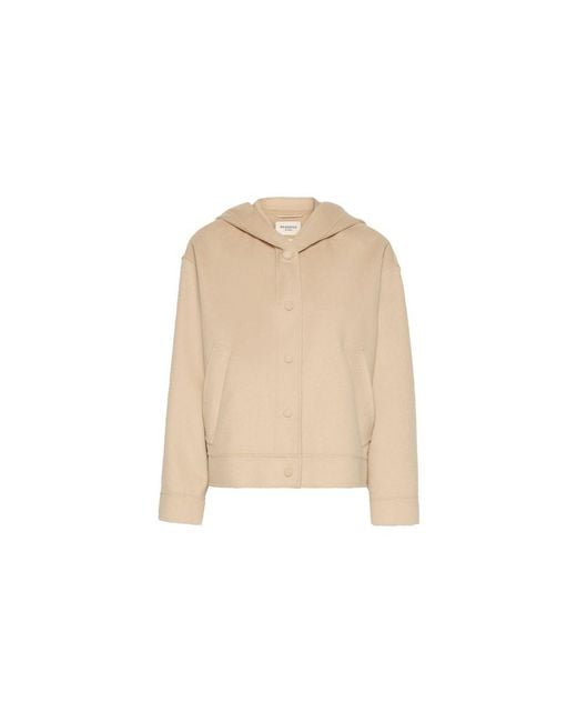Max Mara Natural Beige Polyamide Jacket