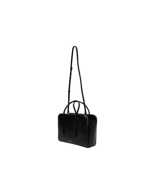 Calvin Klein Black Leather Handbag