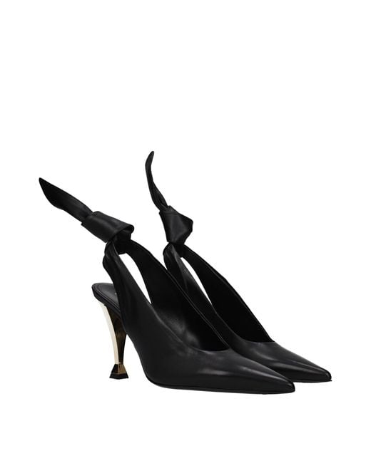 Givenchy Black Beauw Sandals Leather