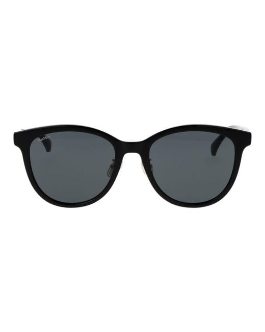 Max Mara Black Acetate Sunglasses