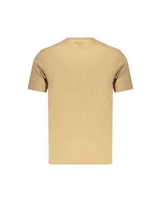 Refrigiwear Natural Brown Cotton Men's T for men
