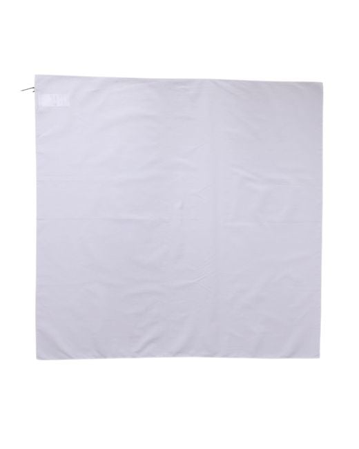Dolce & Gabbana Purple Cotton Wrap Square Shawl Stole 71Cm X 70Cm Scarf