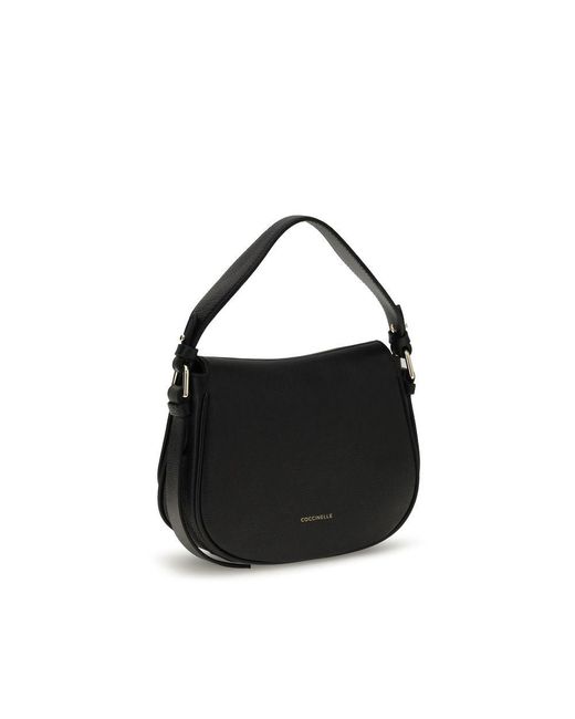 Coccinelle Black Calf Leather Bos Taurus Shoulder Bag main image 0