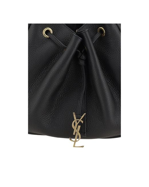 Saint Laurent Black Paris Vii Shoulder Bag