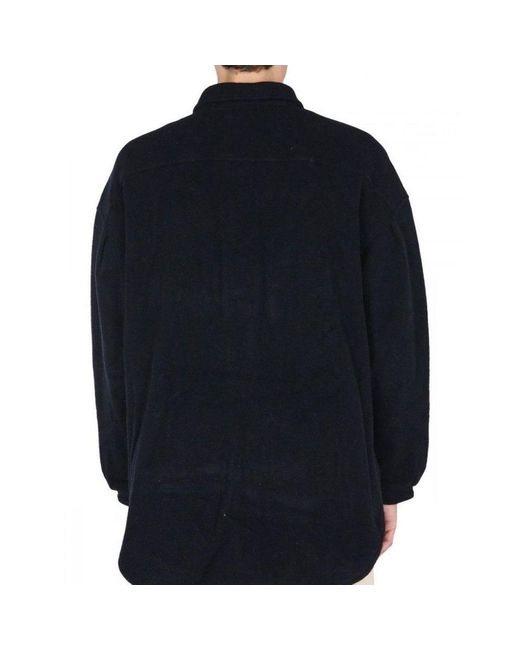 Ambush Blue Wool Shirt Jacket for men