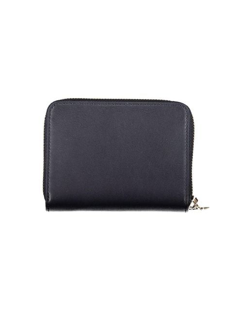 Tommy Hilfiger Blue Polyethylene Wallet