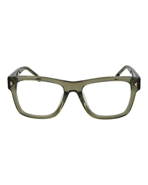 Lozza Green Cellulose Acetate Glasses (Frames) for men