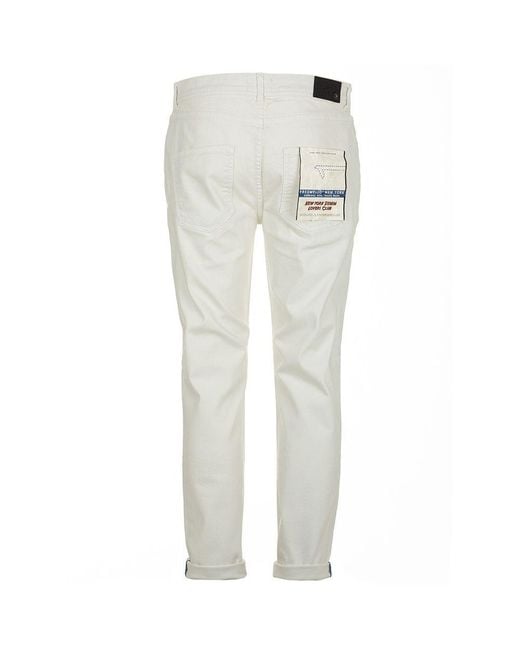 White cotton jeans 2025