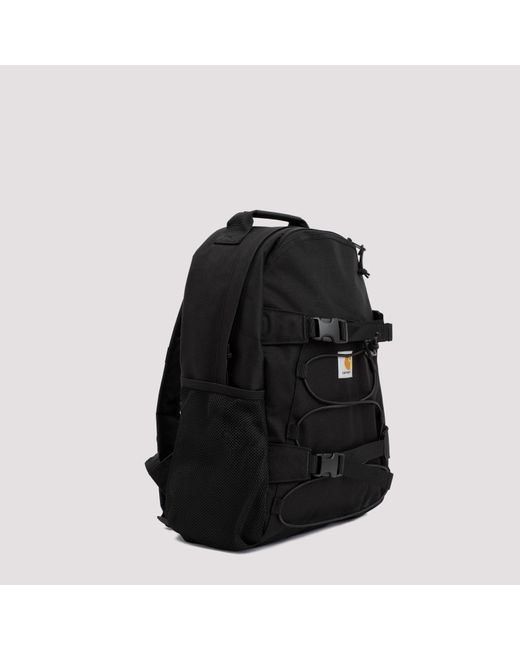 Carhartt Black Kickflip Recycled Polyester Backpack for men