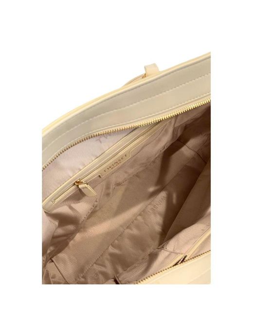 Twinset Metallic Pink Polyurethane Handbag