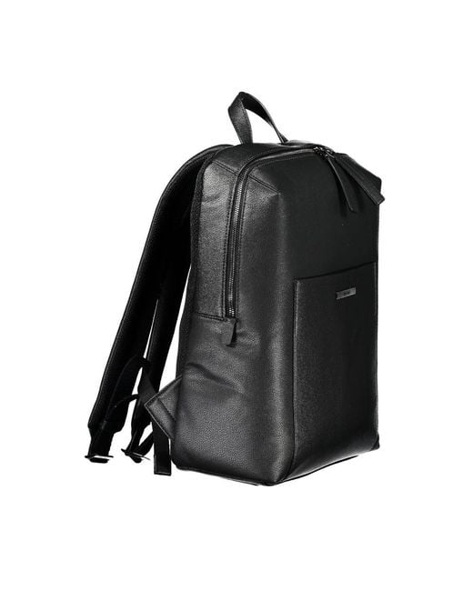 Calvin Klein Black Chic Eco-Friendly Designer Backpack for men