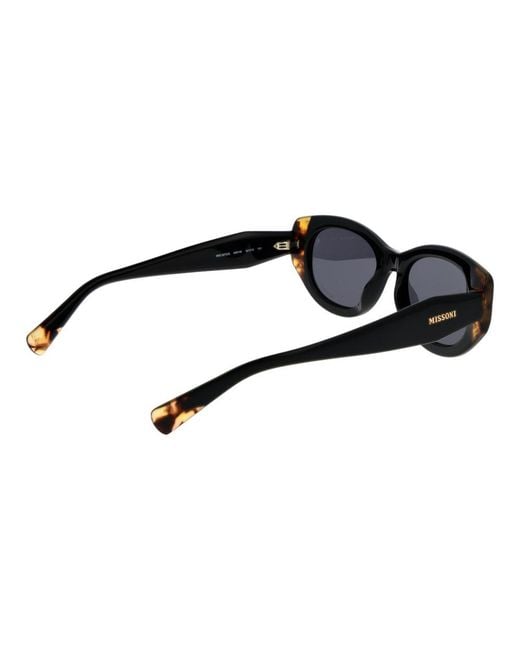 Missoni Black Acetate Sunglasses