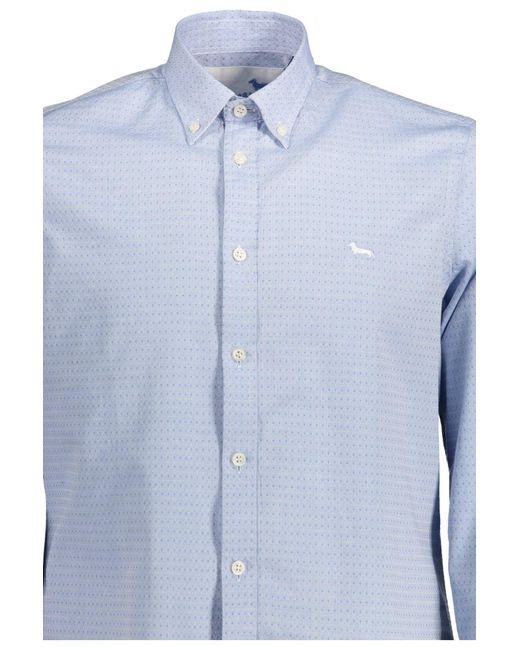 Harmont & Blaine Light Blue Cotton Shirt for men