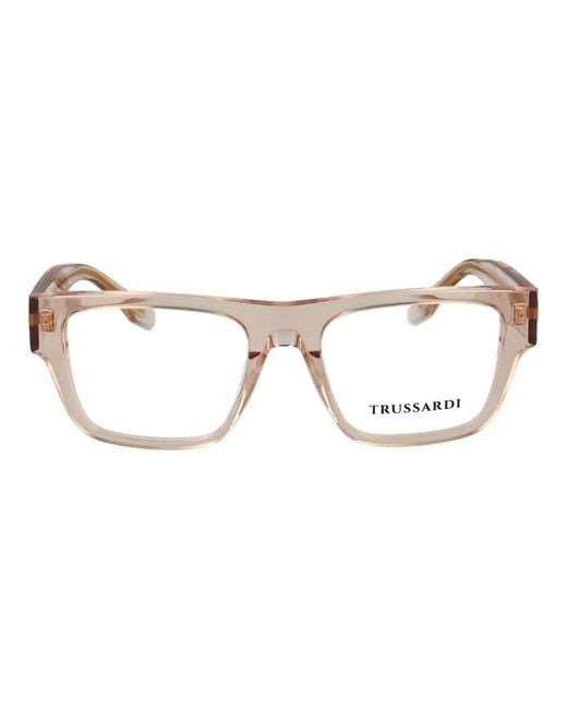 Trussardi Metallic Acetate Glasses (Frames)