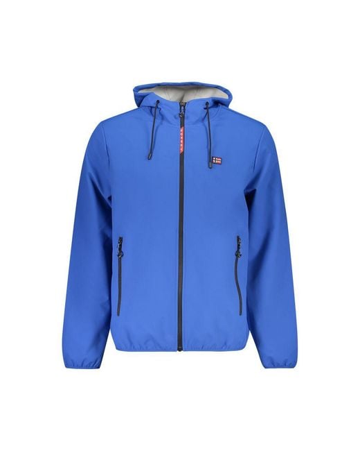 Norway 1963 Blue Blu Polyester Men's Jacket for men