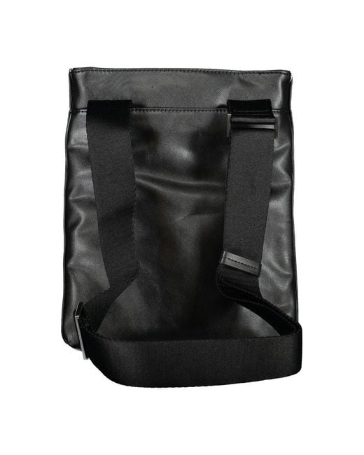 Calvin Klein Black Sleek Shoulder Bag With Contrast Details for men