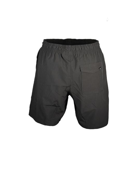 Vans Gray Nero Polyester Mens Sweatpants for men