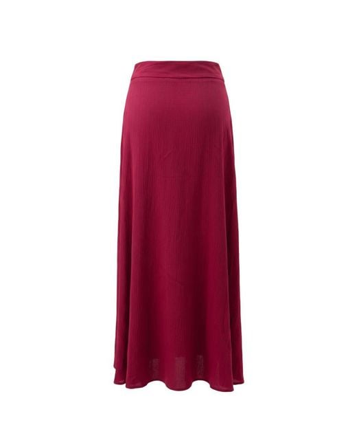 Trussardi Red Viscose Skirt