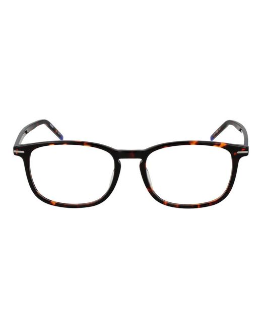 Boss Black Brown Acetate Glasses (frames) for men