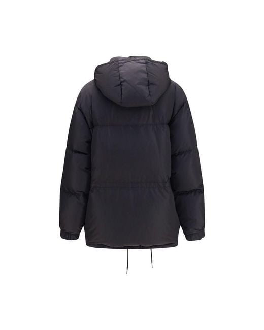 Prada Blue Black Goose Down Parka