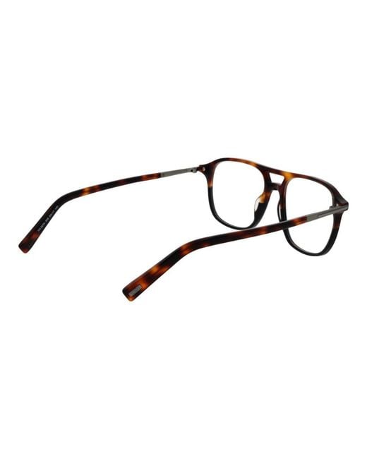 Tod's Black Brown Acetate Glasses (frames) for men