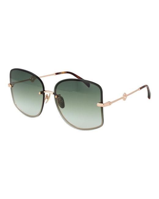 Maje Green Rose Gold Sunglasses