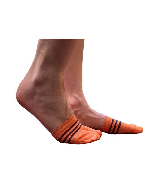 Antipast Orange Tabi Half Socks