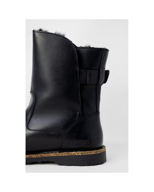 Birkenstock Blue Leather Ankle Boots